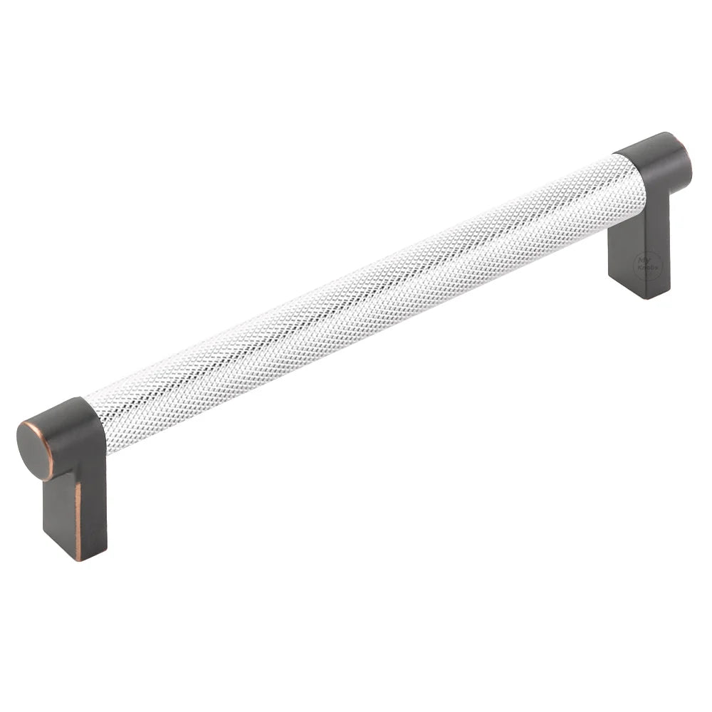 Emtek 84055 Select Collection 6" Centers Rectangular Stem and Bar