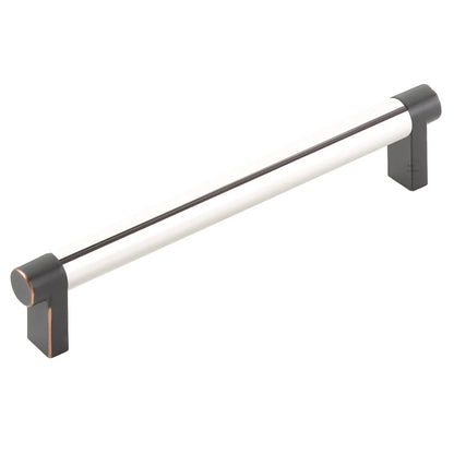 Emtek 84055 Select Collection 6" Centers Rectangular Stem and Bar
