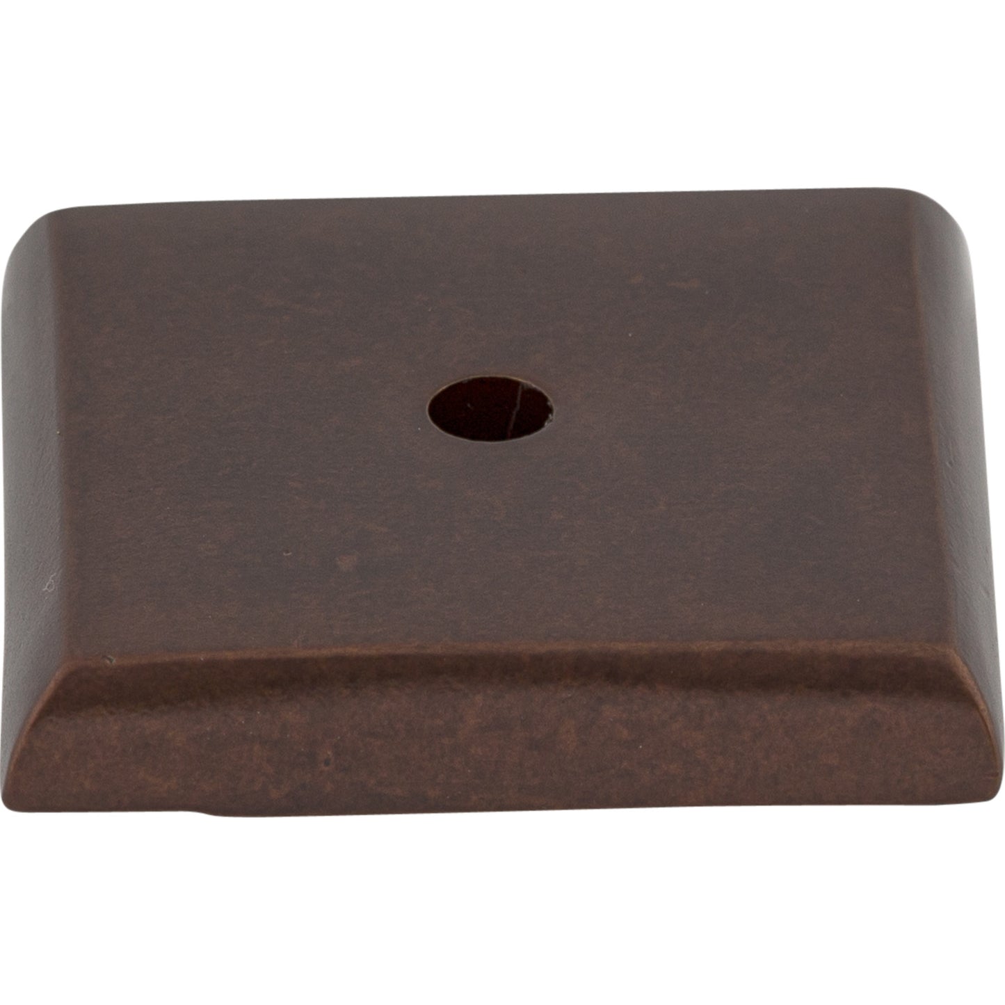 Top Knobs M1453 Aspen Square Backplate 1 1/4 Inch Mahogany Bronze