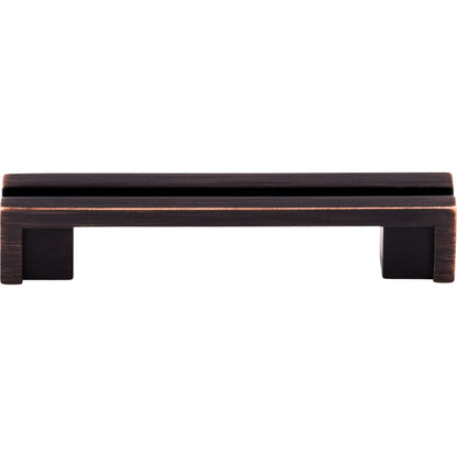 Top Knobs TK55 Flat Rail Pull 3 1/2 Inch (c-c)