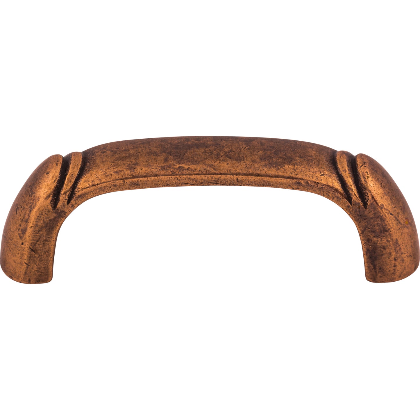 Top Knobs M219 Dover D Pull 2 1/2 Inch (c-c) Old English Copper