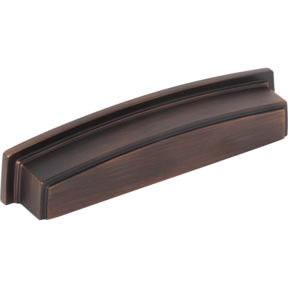 Jeffrey Alexander 141-128 Renzo 128 mm Center  Square-to-Center Square Renzo Cabinet Cup Pull