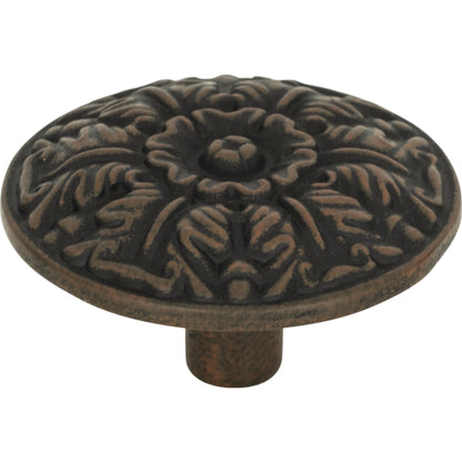 Atlas 138 Hammered Medallion Knob - 1 1/2 Inch Classic Charm