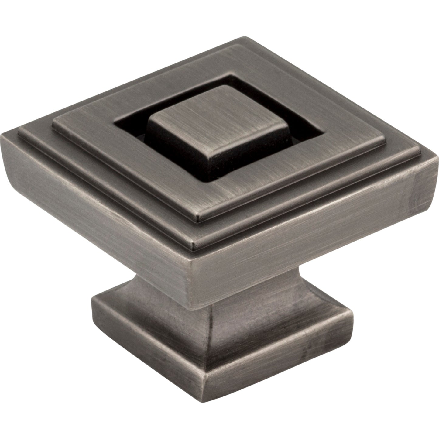 Jeffrey Alexander 585L Delmar 1-1/4" Overall Length  Square Delmar Cabinet Knob