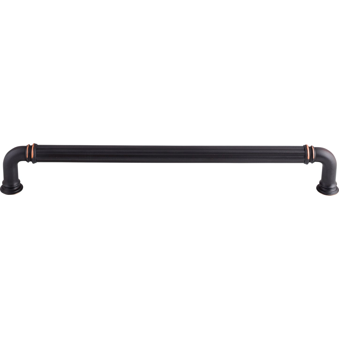 Top Knobs TK328 Reeded Appliance Pull 18 Inch (c-c)