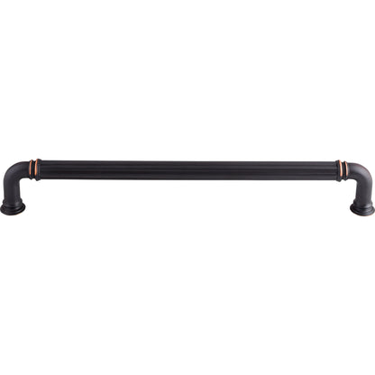 Top Knobs TK328 Reeded Appliance Pull 18 Inch (c-c)