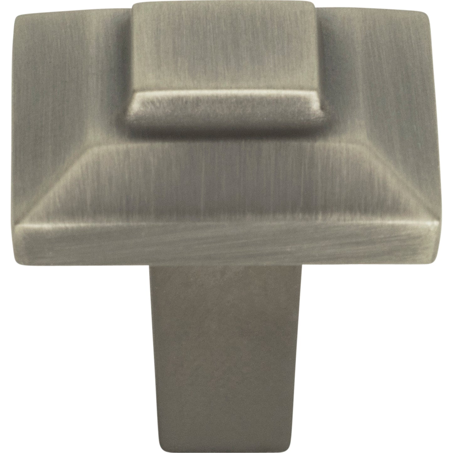 Trocadero Touch: Timeless 1-Inch Square Knob - Atlas 283