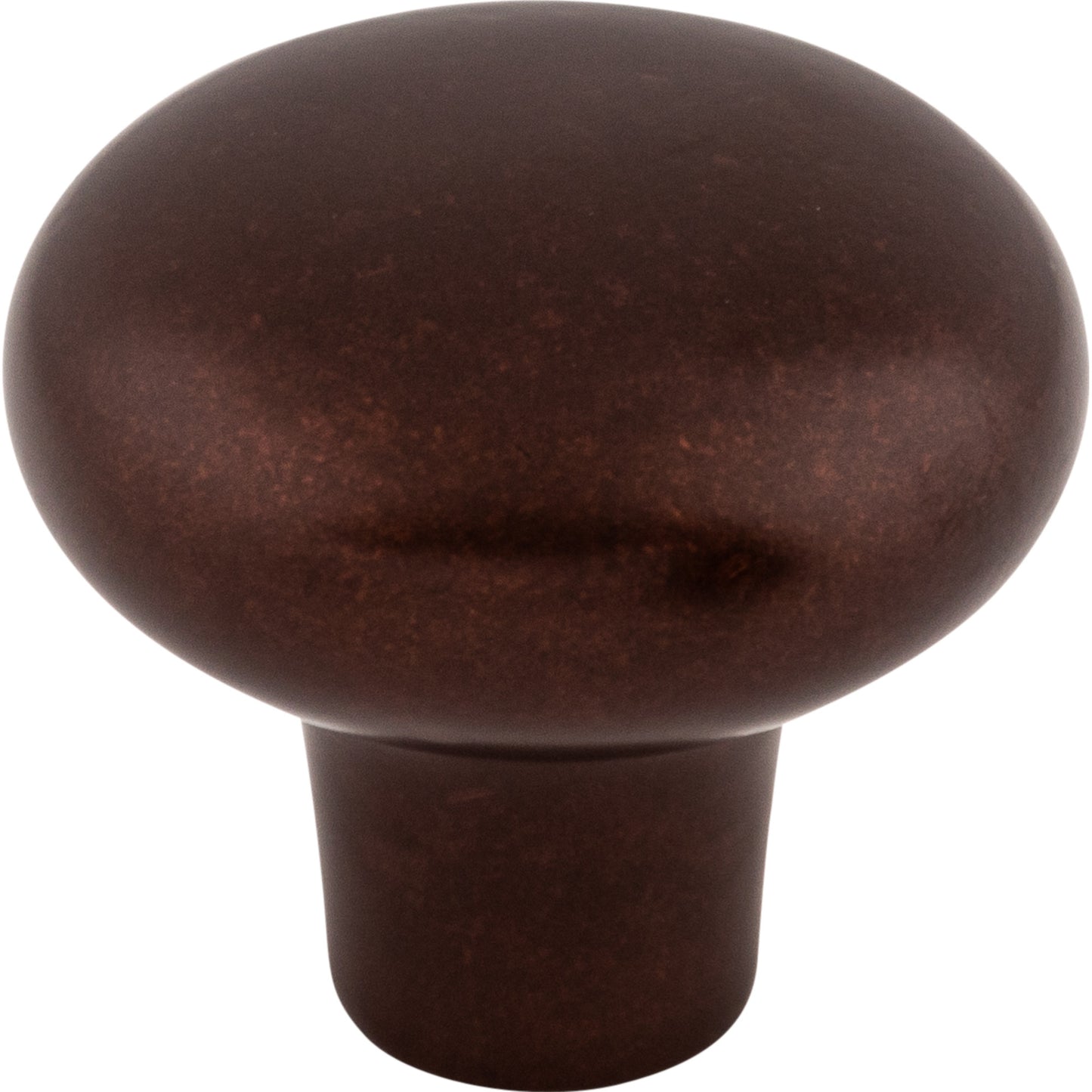 Top Knobs M1558 Aspen Round Knob 1 3/8 Inch Mahogany Bronze