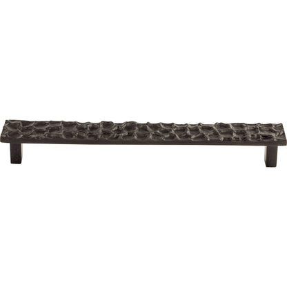 Top Knobs TK308 Cobblestone Pull 8 13/16 Inch (c-c)