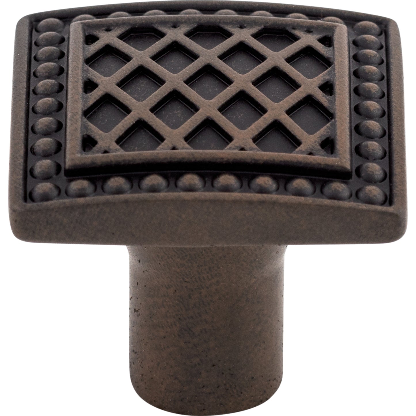 Top Knobs TK174 Trevi Square Knob 1 1/4 Inch