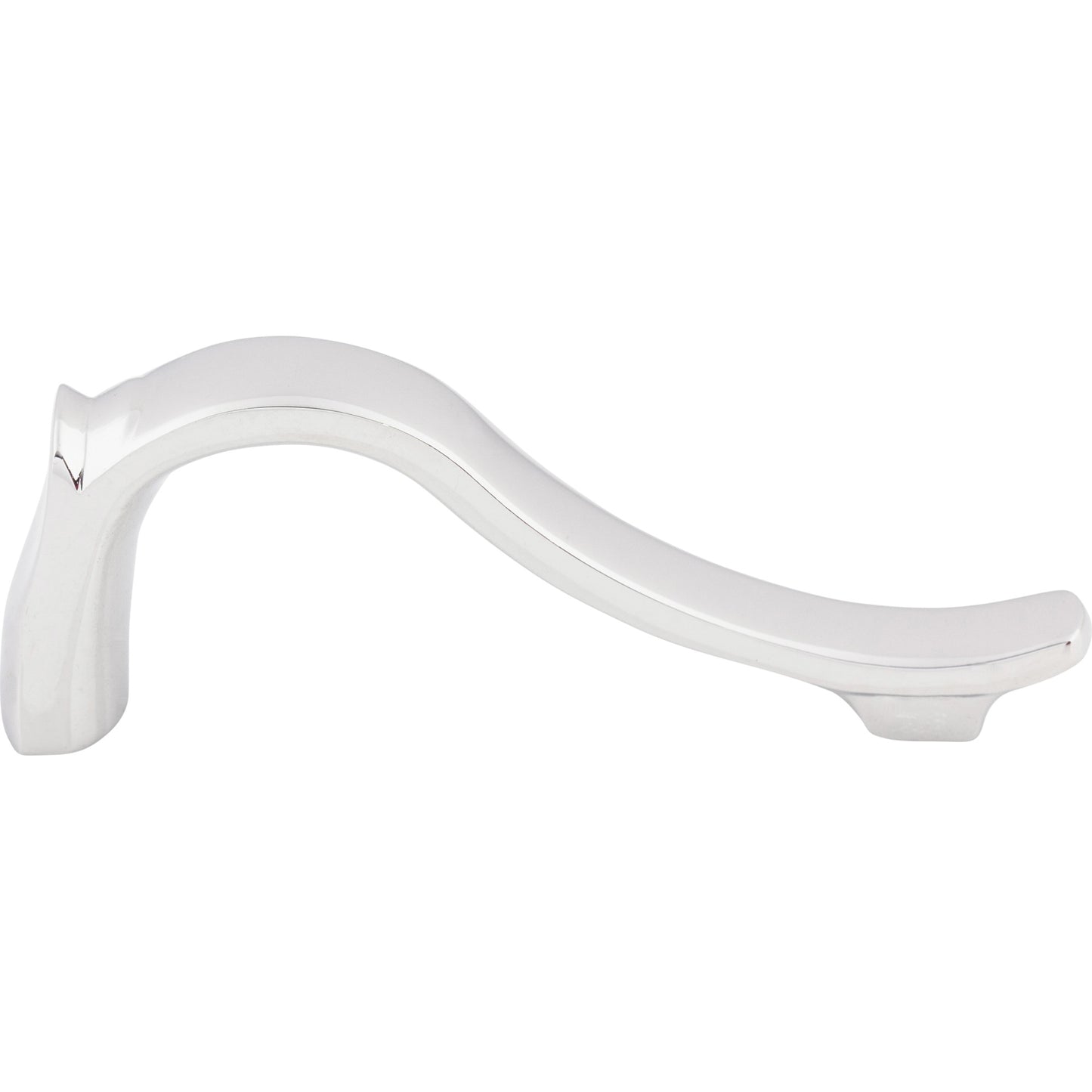 Top Knobs M2125 Dover Latch Pull 2 1/2 Inch (c-c) Polished Chrome