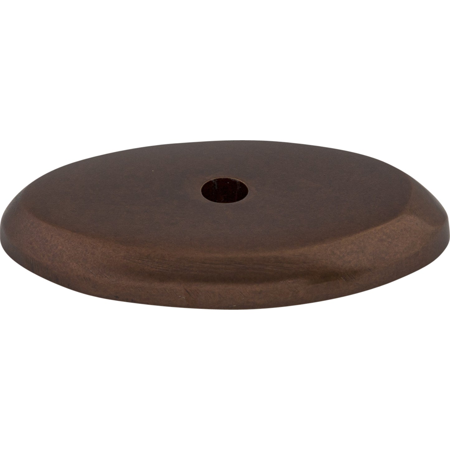 Top Knobs M1438 Aspen Oval Backplate 1 1/2 Inch Mahogany Bronze