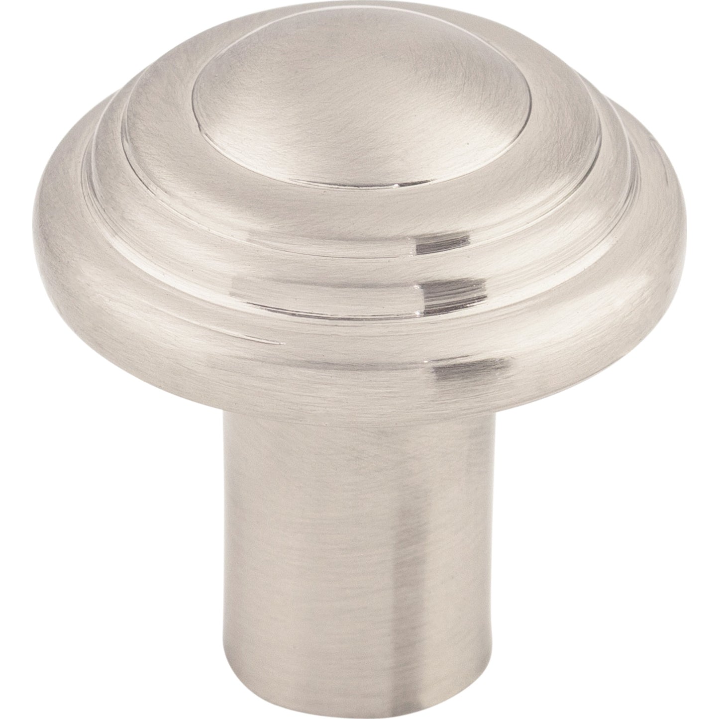 Top Knobs M2032 Aspen II Button Knob 1 1/4 Inch Brushed Satin Nickel