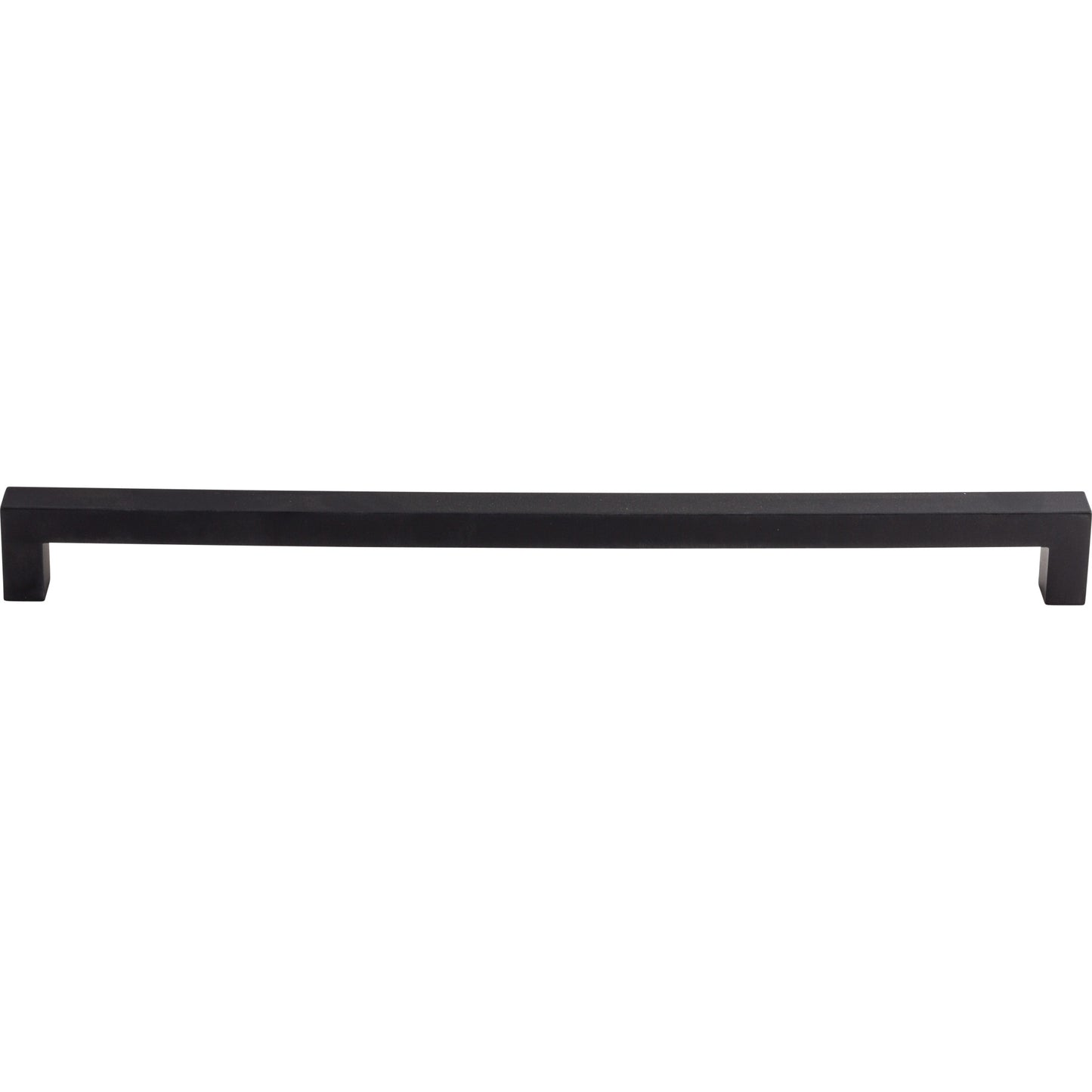 Top Knobs M1840 Square Bar Pull 12 Inch (c-c) Flat Black