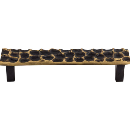 Top Knobs TK305 Cobblestone Pull 5 1/16 Inch (c-c)