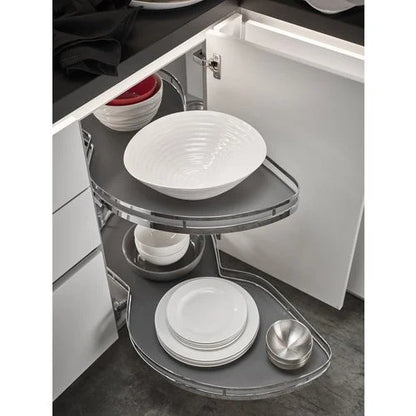 LeMans Set for Blind Corner Cabinets - Swing left - Model 60 (1,057 sq.in.)