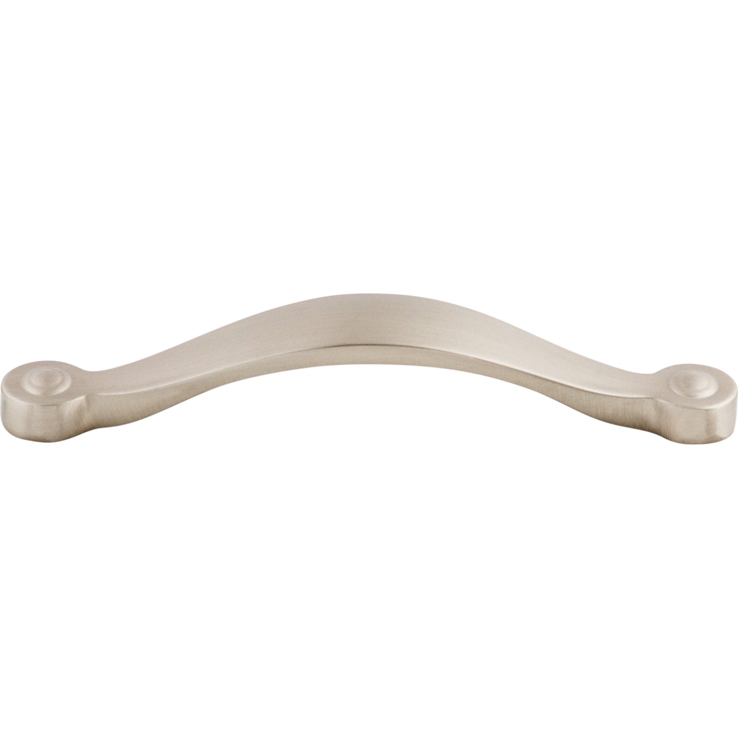 Top Knobs M1262 Saddle Pull 5 1/16 Inch (c-c) Brushed Satin Nickel