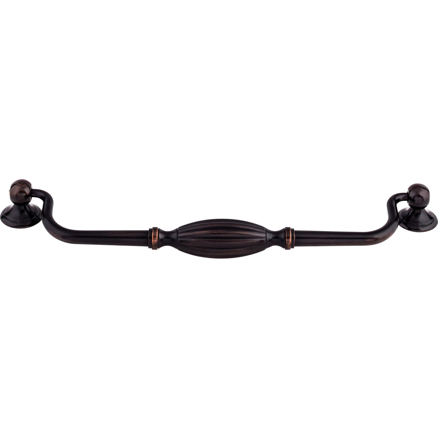 Top Knobs M1625 Tuscany Drop Pull 8 13/16 Inch (c-c) Tuscan Bronze