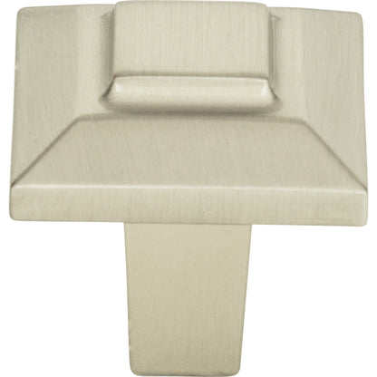 Trocadero Touch: Timeless 1-Inch Square Knob - Atlas 283