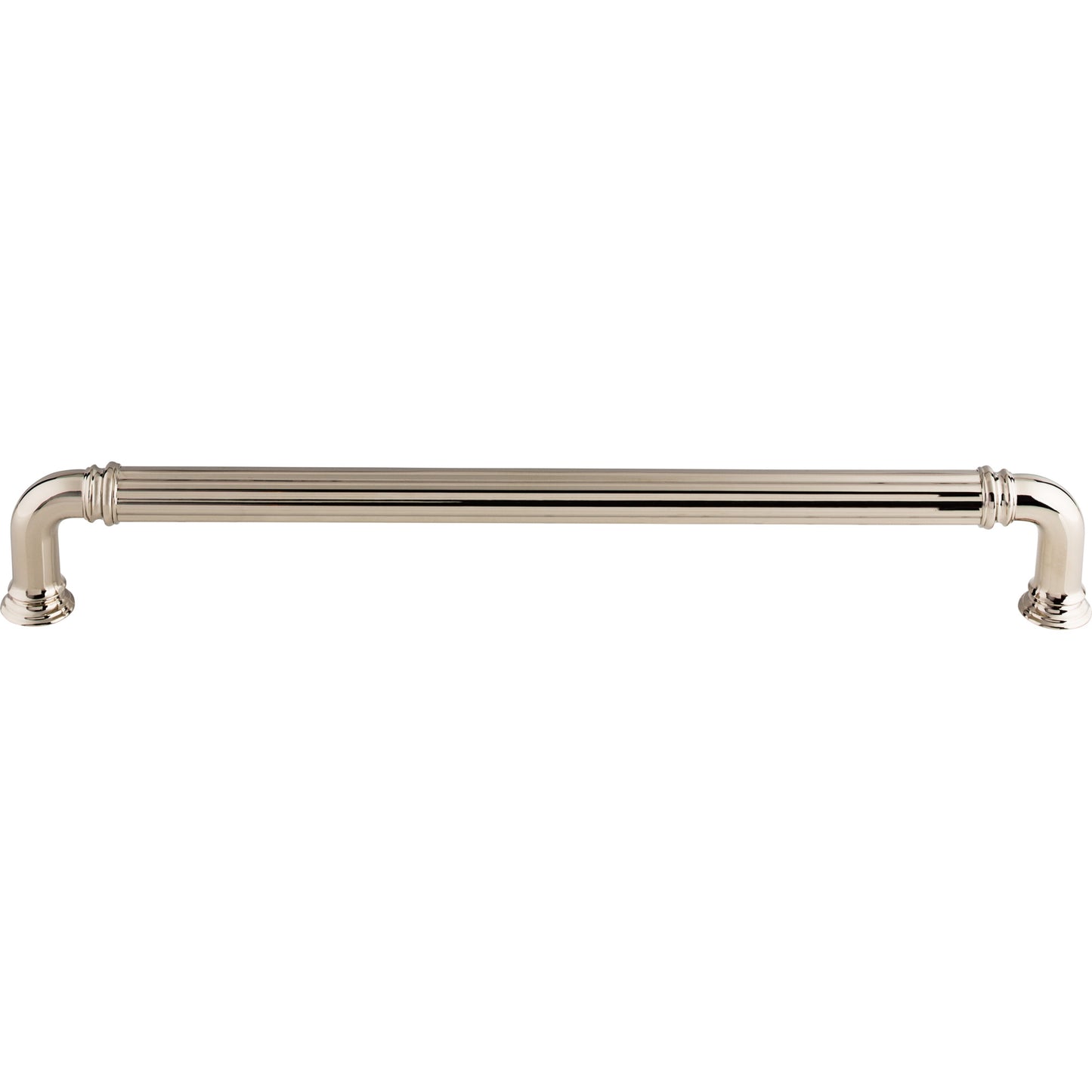 Top Knobs TK328 Reeded Appliance Pull 18 Inch (c-c)