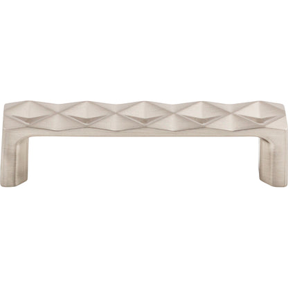 Top Knobs TK561 Quilted Pull 3 3/4 Inch (c-c)