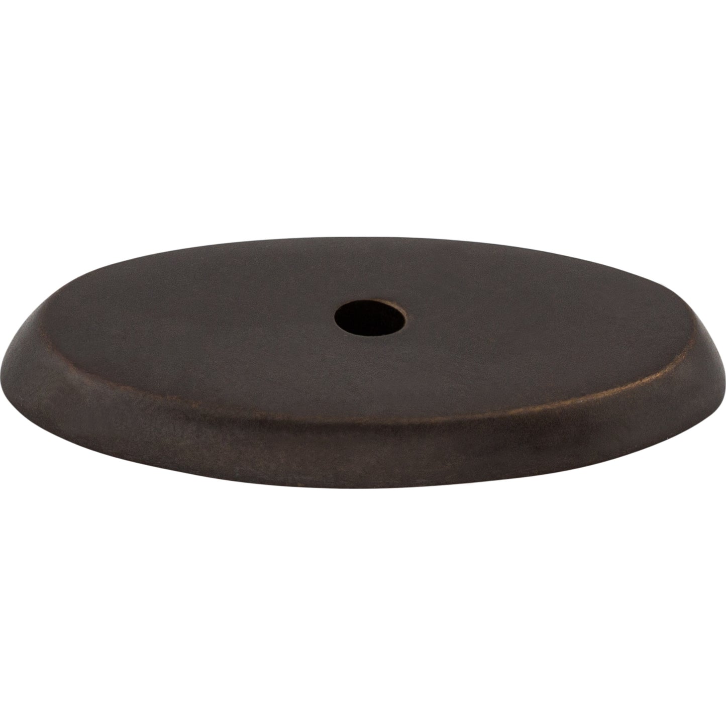 Top Knobs M1442 Aspen Oval Backplate 1 3/4 Inch Medium Bronze