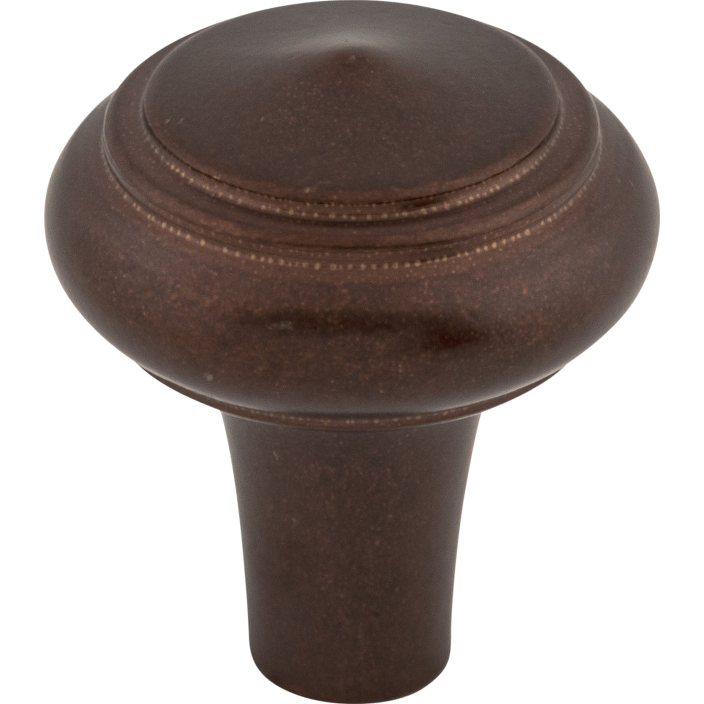 Top Knobs M1488 Aspen Peak Knob 1 1/4 Inch Mahogany Bronze