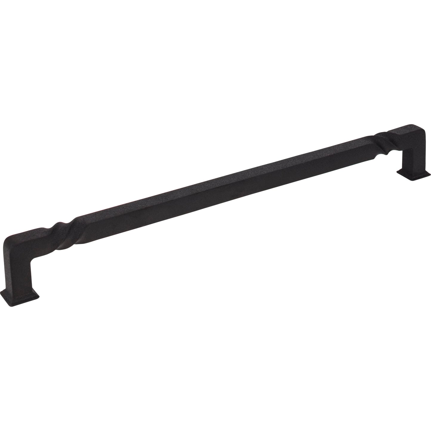 Jeffrey Alexander 602-12 Tahoe 12" Center-to-Center Matte  Rustic Twist Tahoe Appliance Handle