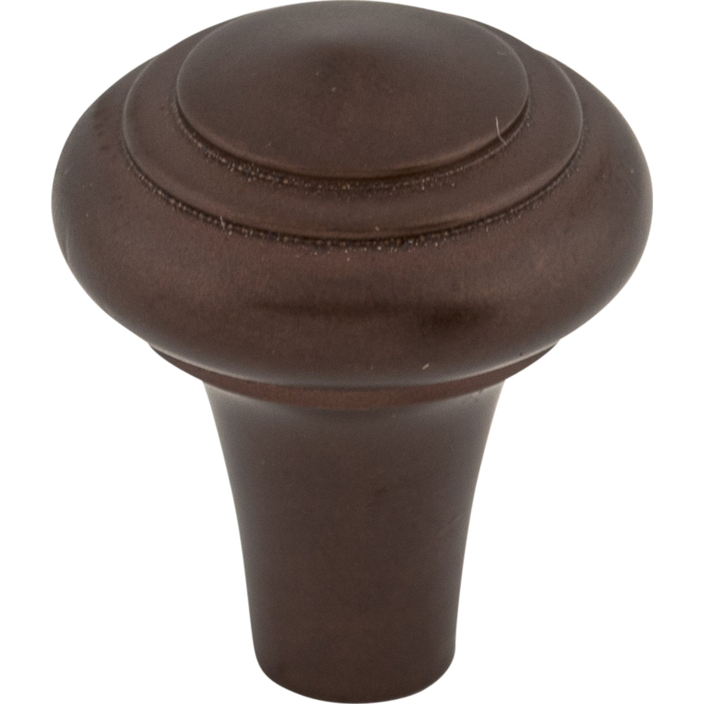 Top Knobs M1483 Aspen Peak Knob 1 Inch Mahogany Bronze