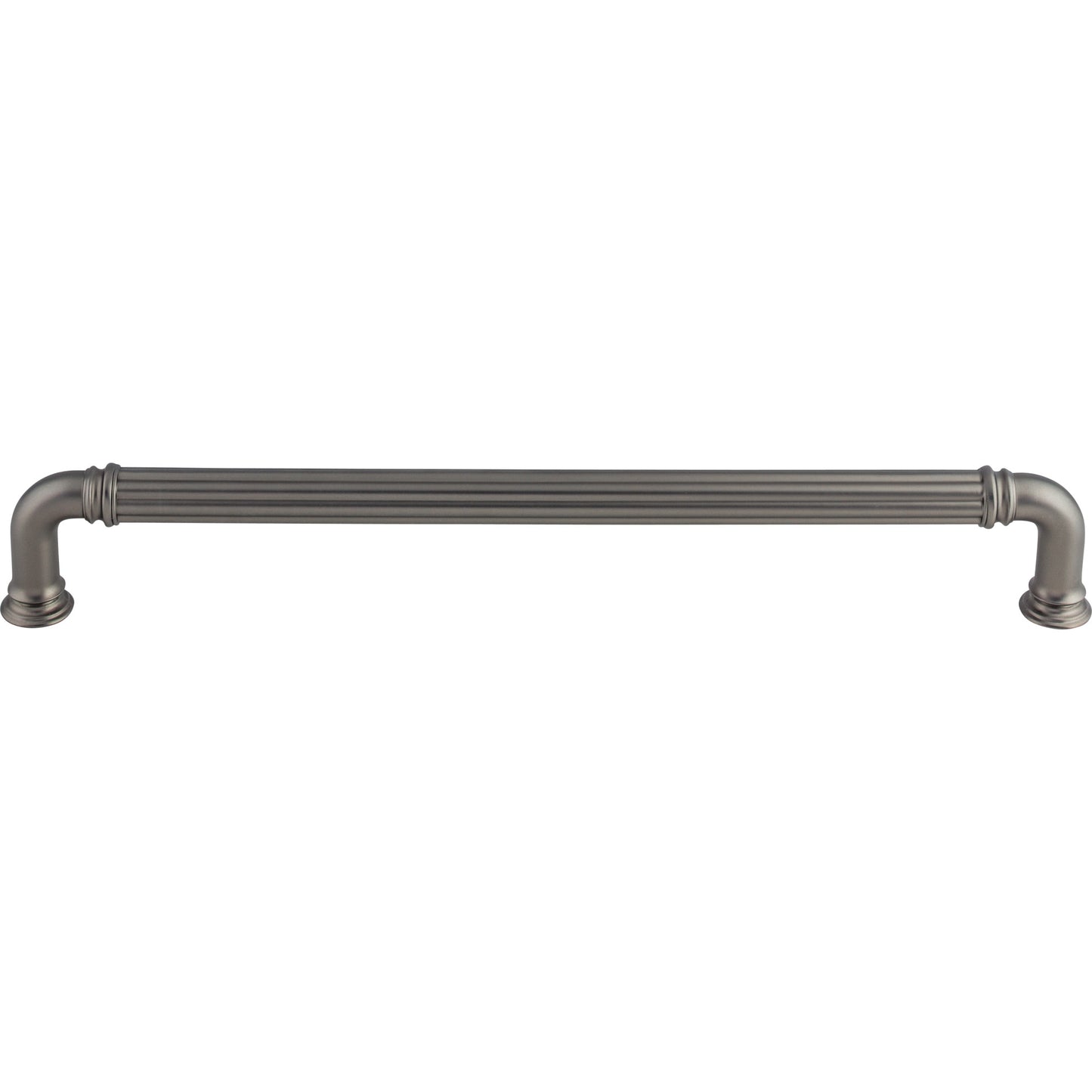 Top Knobs TK328 Reeded Appliance Pull 18 Inch (c-c)