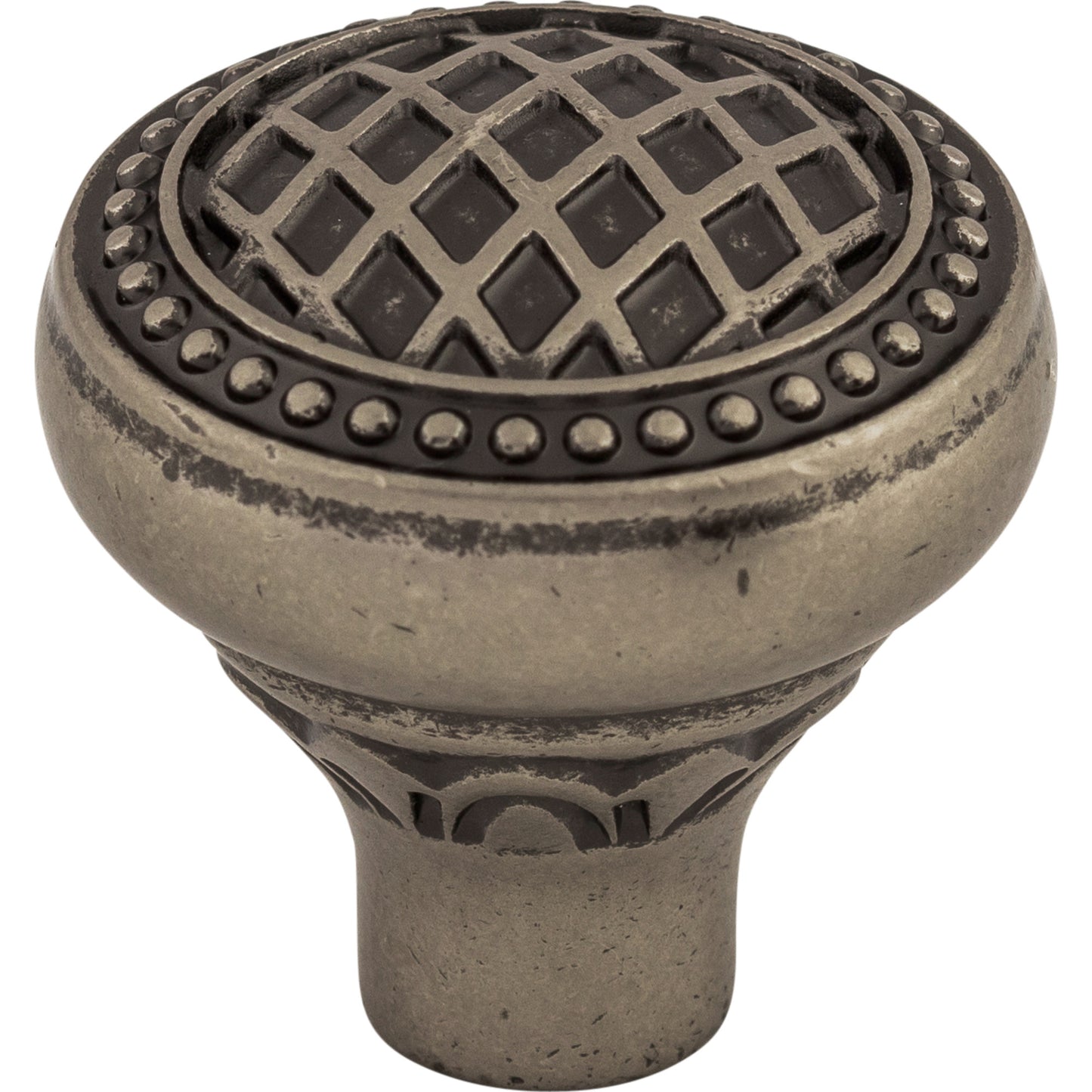 Top Knobs TK173 Trevi Round Knob 1 5/16 Inch