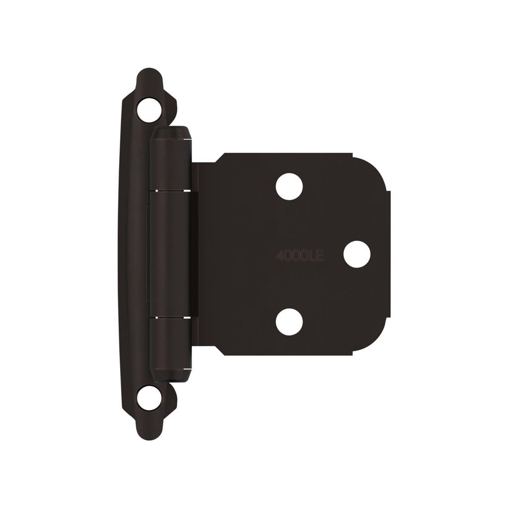 Amerock BPR7629 Functional Hardware Hinge Variable Overlay Self Closing Face Mount