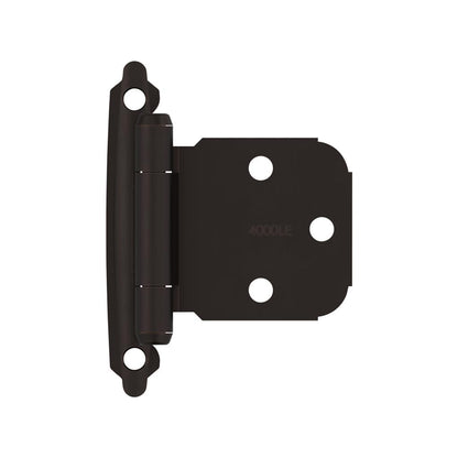 Amerock BPR7629 Functional Hardware Hinge Variable Overlay Self Closing Face Mount