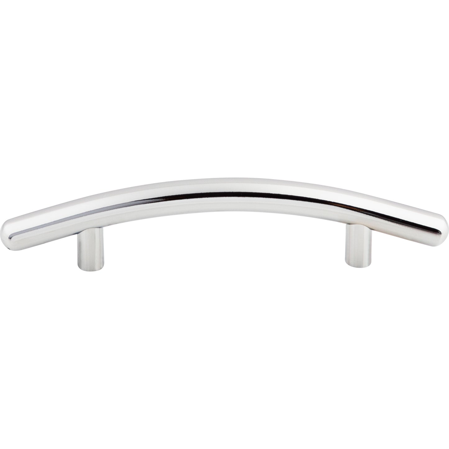 Top Knobs M533 Curved Bar Pull 3 3/4 Inch (c-c) Polished Chrome