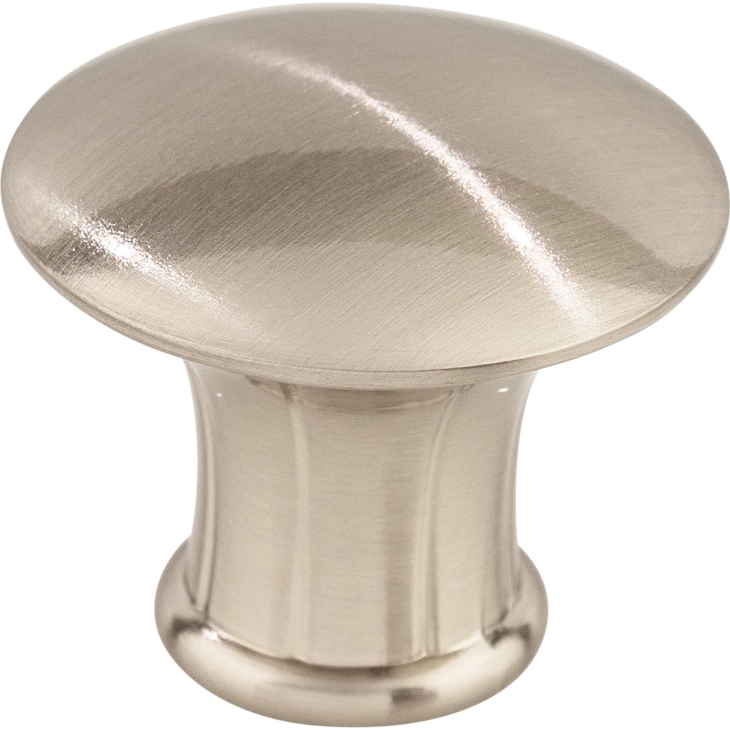 Top Knobs M1306 Lund Knob 1 1/4 Inch Brushed Satin Nickel