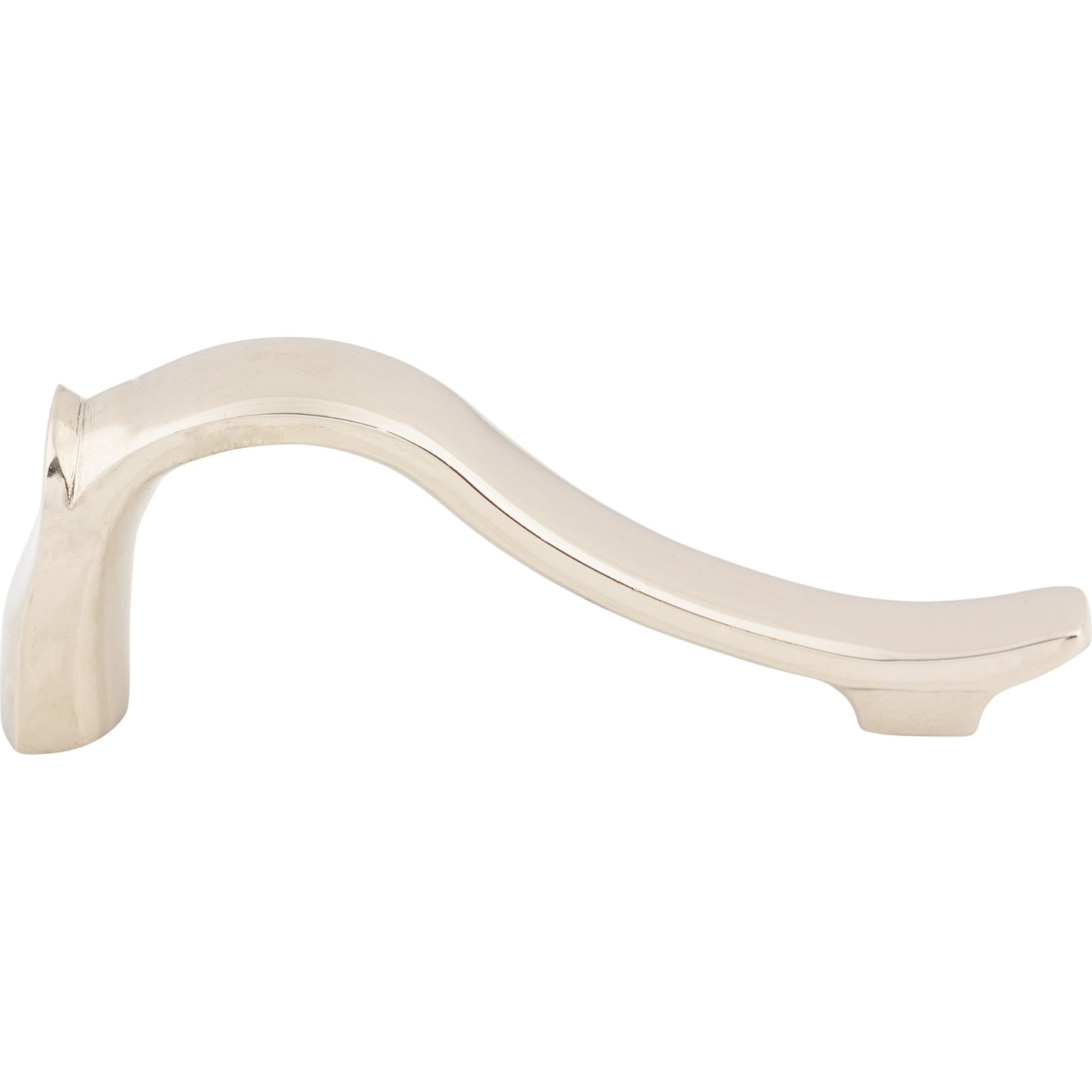 Top Knobs M2131 Dover Latch Pull 2 1/2 Inch (c-c) Polished Nickel