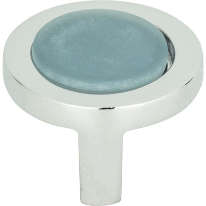 Timeless Touch – Atlas 229 Spa Black Round Knob 1 1/4 Inch