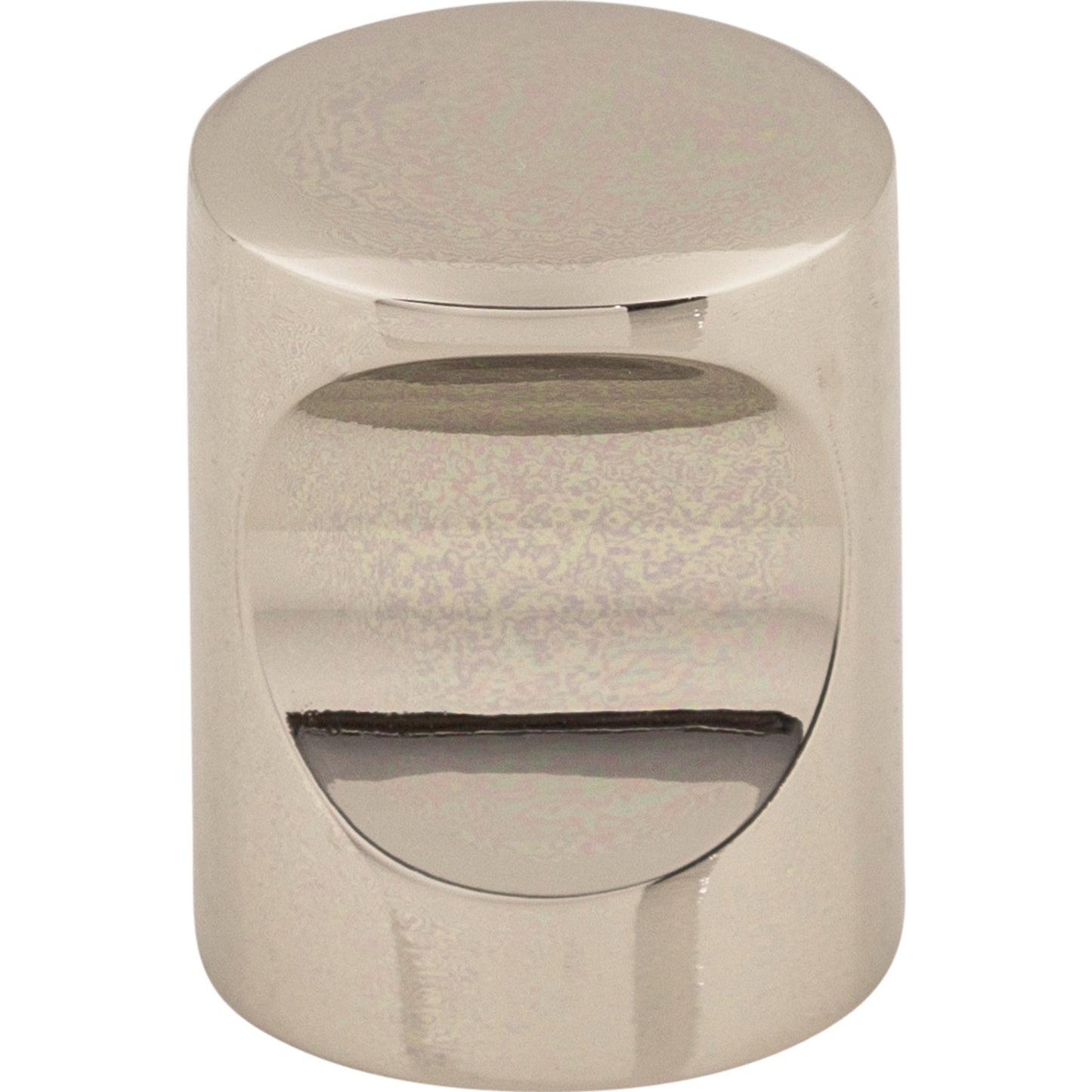 Top Knobs M1600 Nouveau Indent Knob 3/4 Inch Polished Nickel