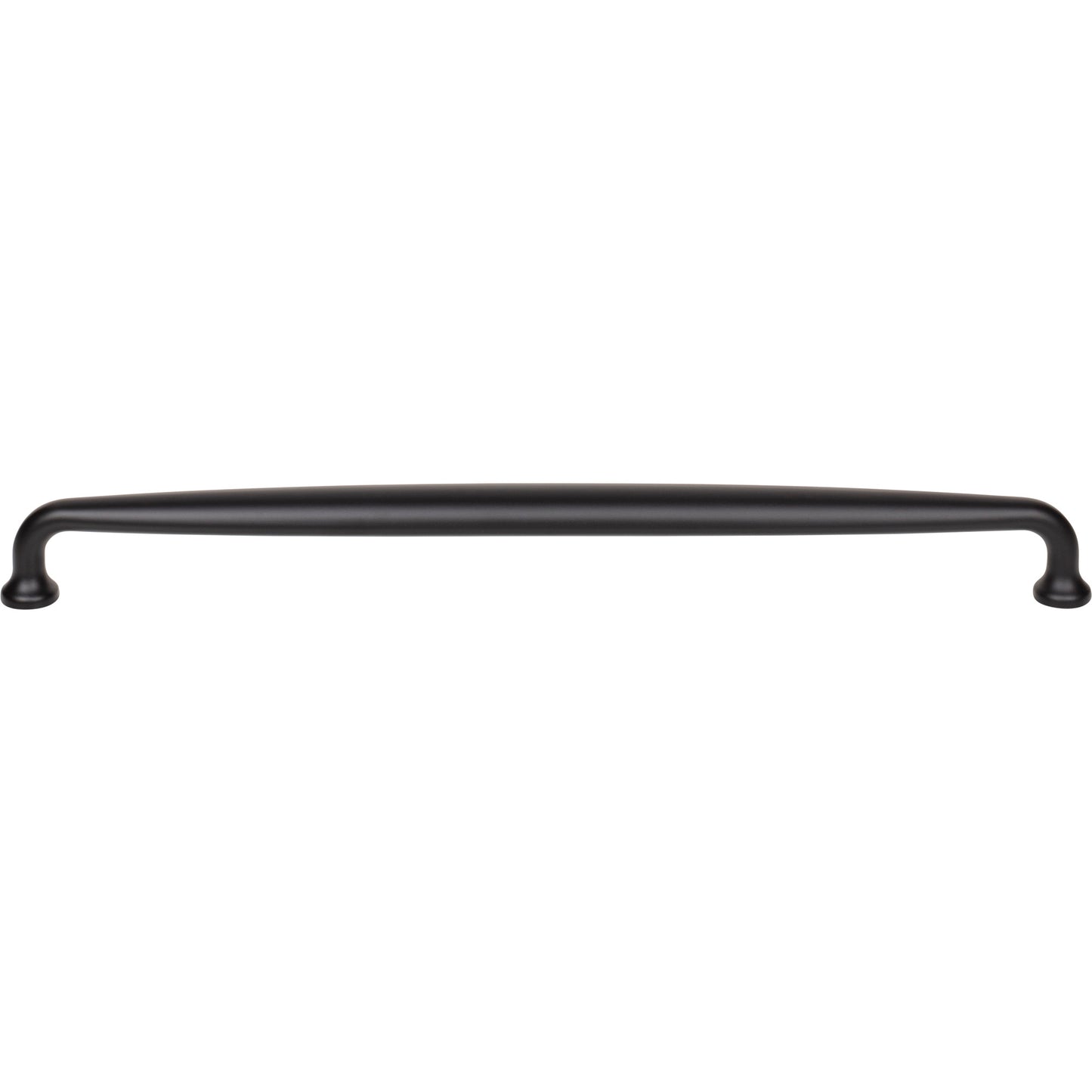 Top Knobs M2810 Charlotte Pull 12 Inch (c-c) Flat Black