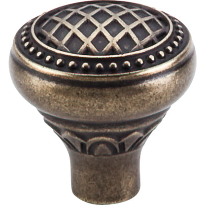 Top Knobs TK173 Trevi Round Knob 1 5/16 Inch