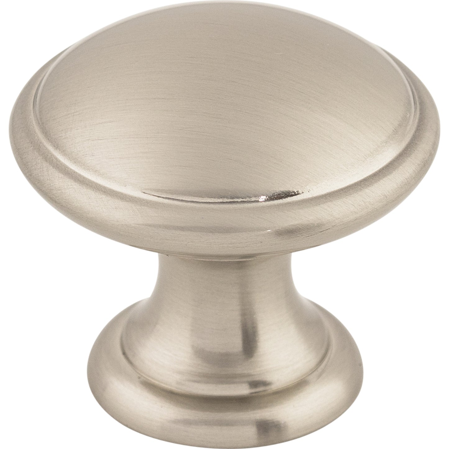 Top Knobs M1581 Rounded Knob 1 1/4 Inch Brushed Satin Nickel