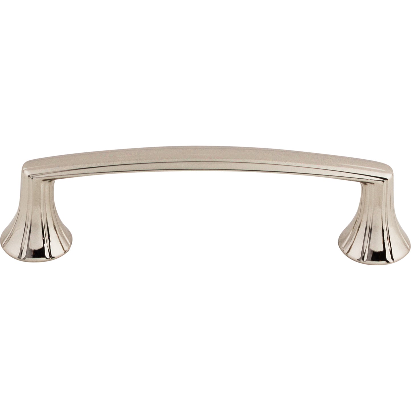 Top Knobs M1293 Rue Pull 3 3/4 Inch (c-c) Polished Nickel