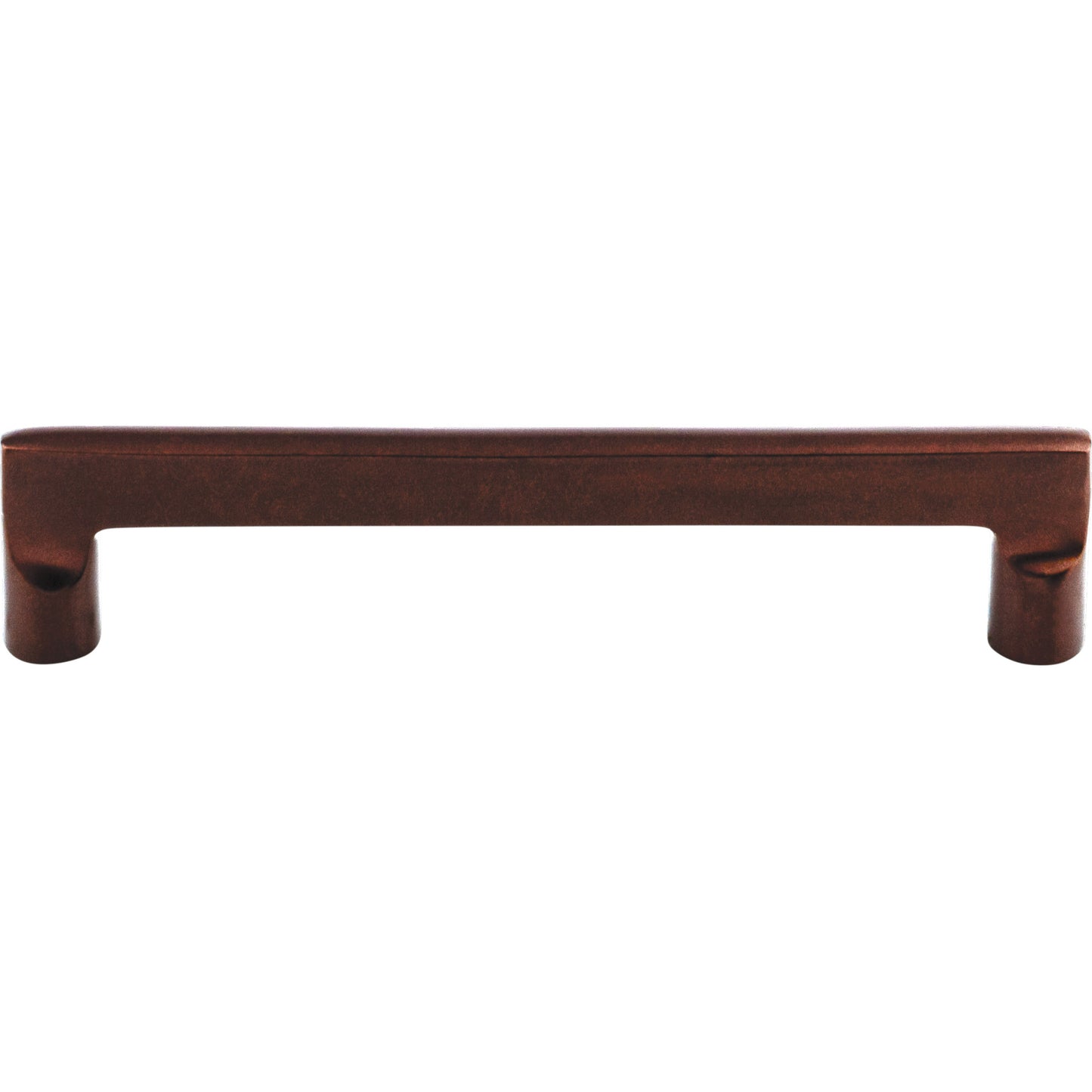 Top Knobs M1368 Aspen Flat Sided Pull 6 Inch (c-c) Mahogany Bronze