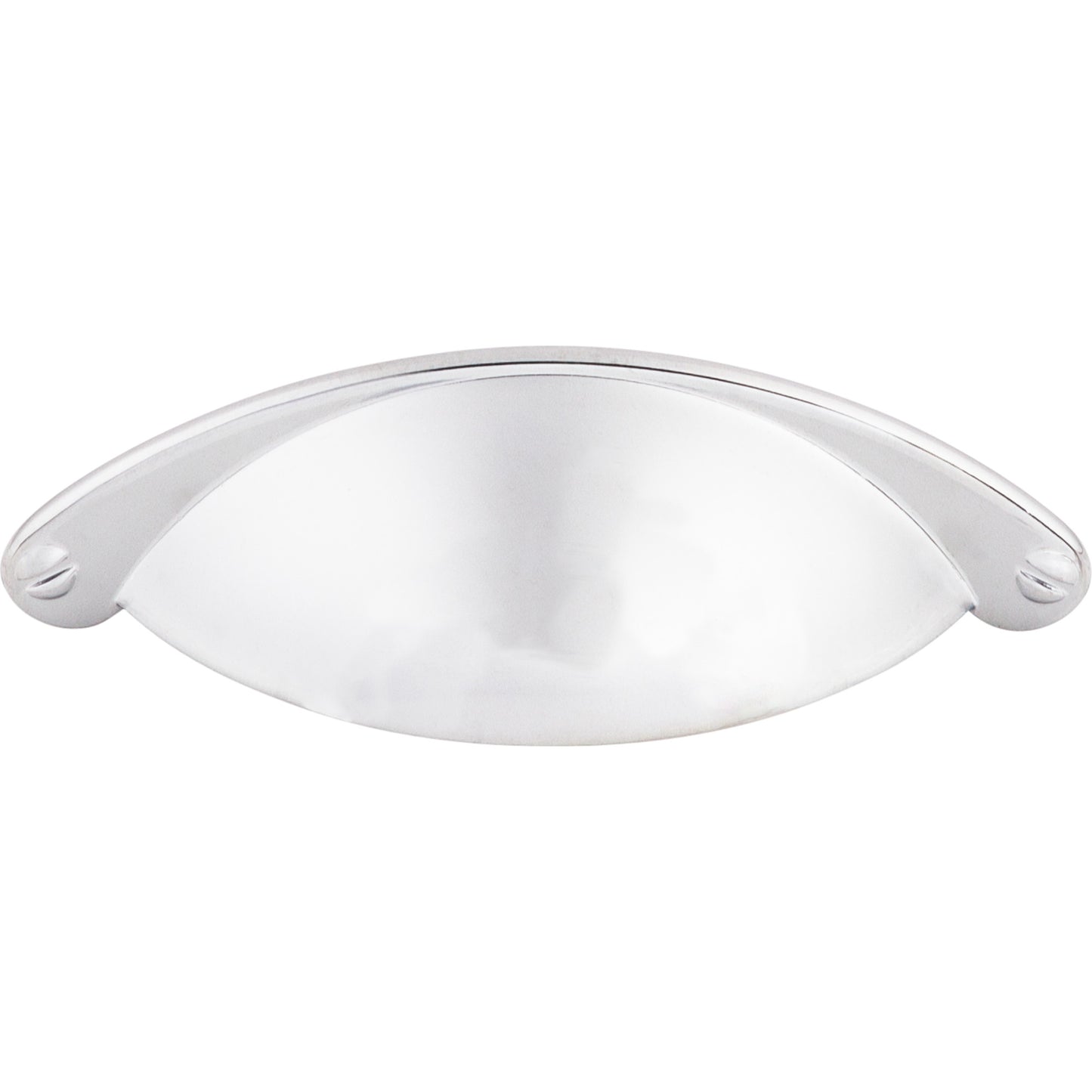 Top Knobs M399 Arendal Cup Pull 2 1/2 Inch (c-c) Polished Chrome