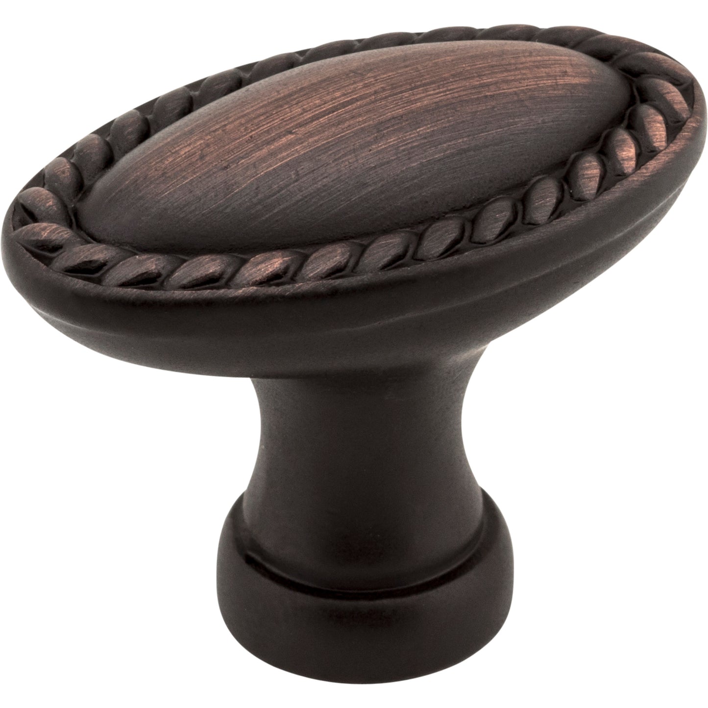 Elements Z115L Lindos 1-3/8" Overall Length  Oval Rope Detailed Lindos Cabinet Knob