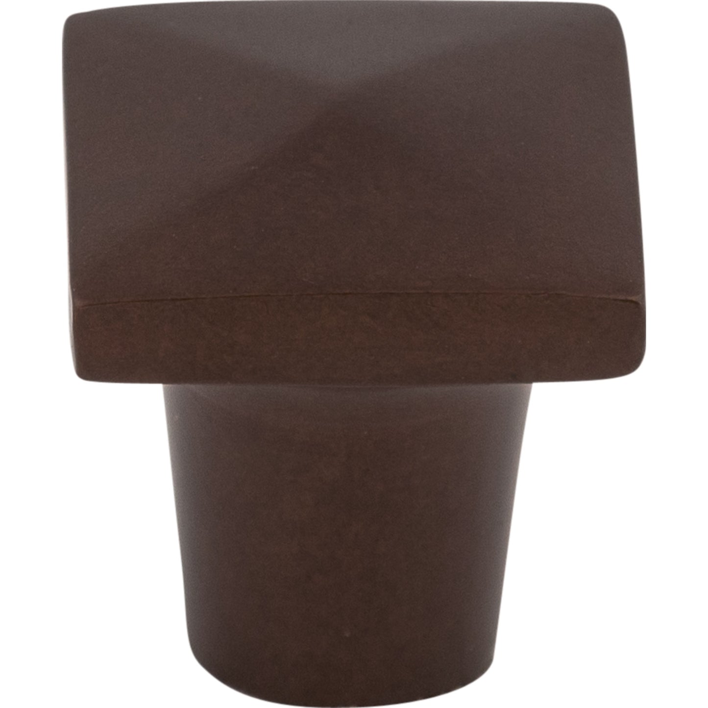 Top Knobs M1508 Aspen Square Knob 3/4 Inch Mahogany Bronze