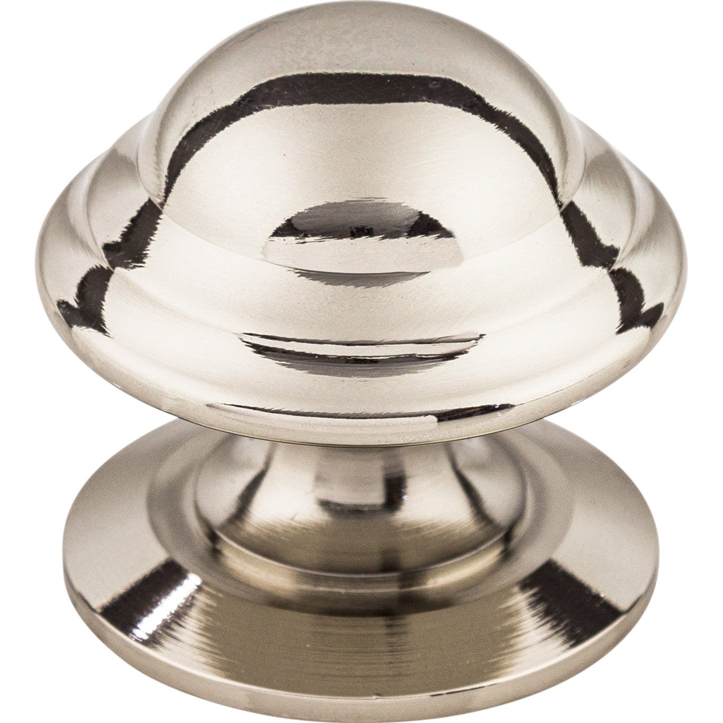 Top Knobs M1324 Empress Knob 1 3/8 Inch Polished Nickel