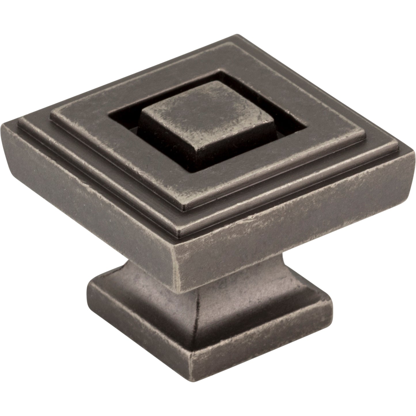 Jeffrey Alexander 585L Delmar 1-1/4" Overall Length  Square Delmar Cabinet Knob