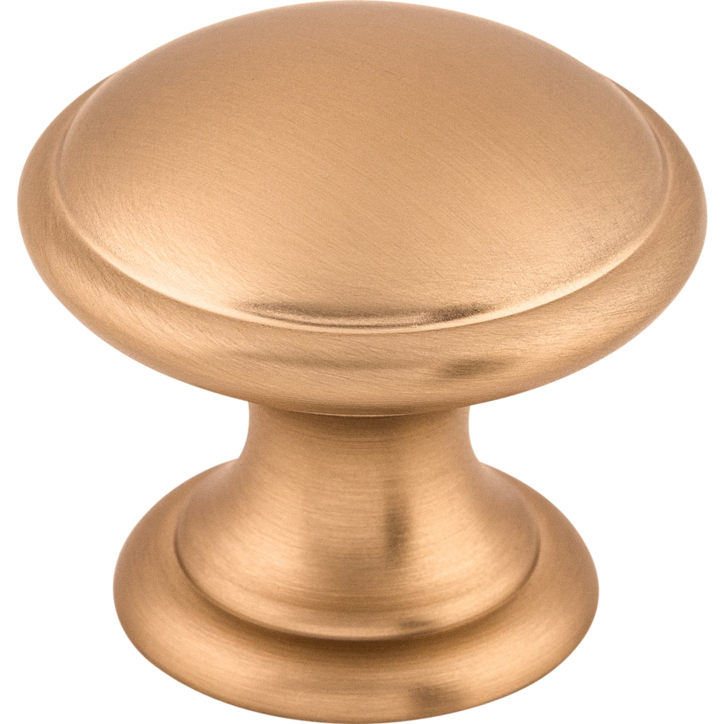 Top Knobs M1580 Rounded Knob 1 1/4 Inch Brushed Bronze