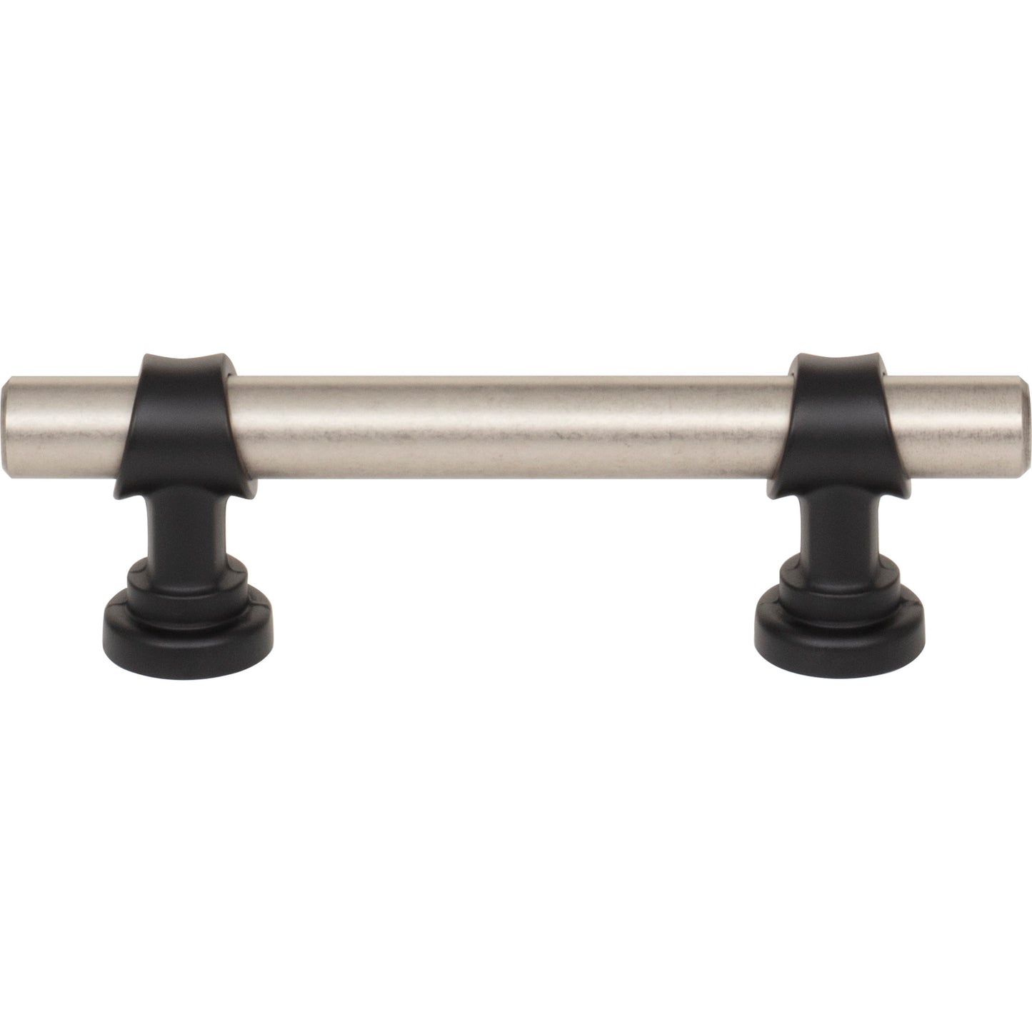 Top Knobs M2703 Bit Pull 3 Inch (c-c) Pewter Antique and Flat Black